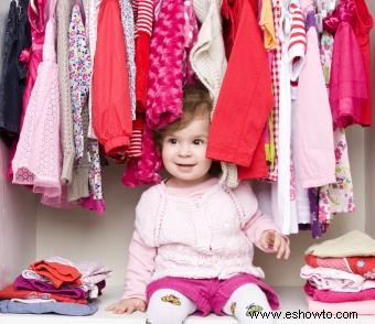 Ideas inteligentes para guardar ropa de bebé