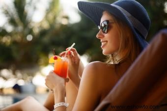 Bebidas tropicales sin alcohol para una alternativa sabrosa