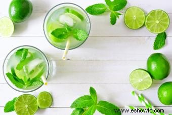 Bebidas tropicales sin alcohol para una alternativa sabrosa