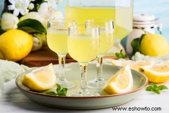 11 recetas de bebidas de limoncello que vale la pena probar