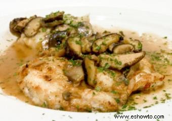 Recetas de pollo Marsala