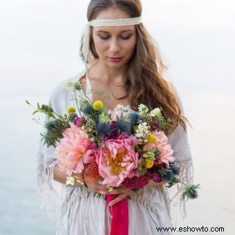 Accesorios para el cabello para bodas en la playa