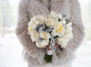 Flores de boda de invierno