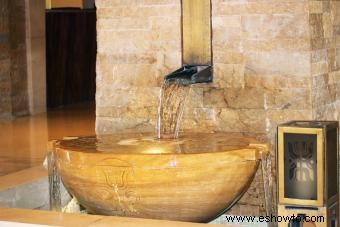 Consejos sobre fuentes de agua para interiores Feng Shui