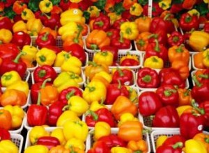 Calorías en frutas y verduras