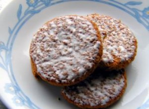 Receta de galletas dietéticas