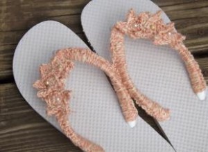 Patrones de crochet gratis de sandalias para mujer