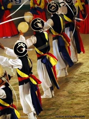 Danza folclórica coreana