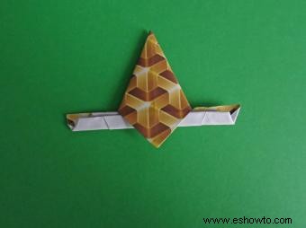 Estrellas navideñas de origami