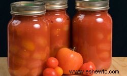 5 consejos para enlatar tomates 