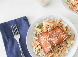 Idea de cena rápida y fácil:Ensalada de salmón glaseado con teriyaki salvaje de Alaska 