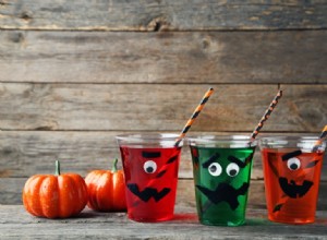 El agua tónica es el secreto de las delicias de Halloween que brillan en la oscuridad 