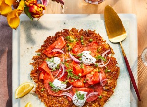 Hash Browns A La Sartén Con Salmón Ahumado 