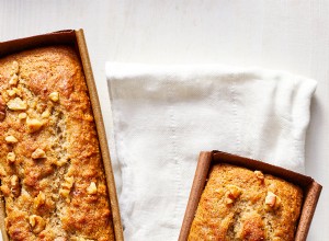 Receta de pan de plátano vegano 