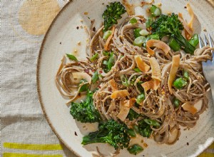 Ensalada Soba De Coco Y Miso 