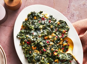 Verduras con crema de coco 