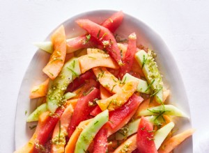 Ensalada De Melón, Jengibre Y Lima 