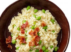 Risotto de edamame 