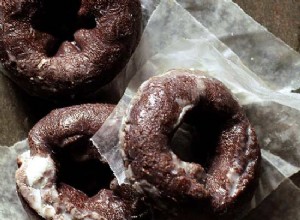 Rosquillas De Chocolate Y Yogur Griego 