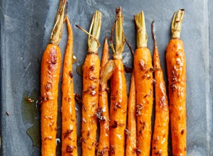 Zanahorias asadas con miel y comino 