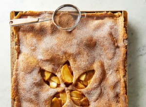 Barras de pastel de manzana Snickerdoodle 