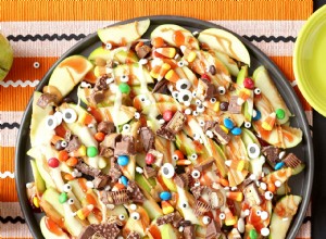 Postre de Halloween Nachos 