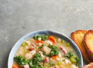 Sopa de Jamón en Olla a Presión y Frijoles Mixtos 