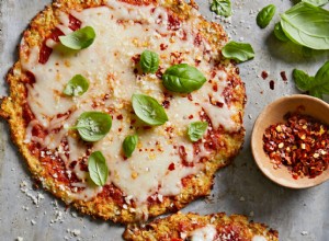 Minipizzas de coliflor 