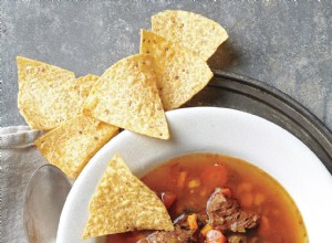 Sopa de res a la mexicana 