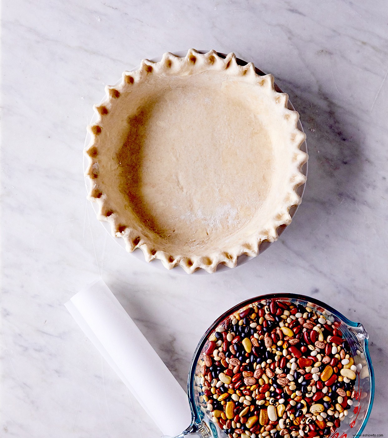 Toda la masa de pastel de mantequilla 