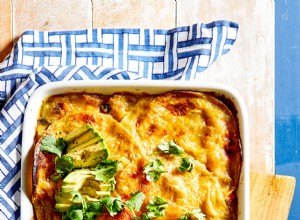 Cazuela De Enchiladas Vegetarianas 