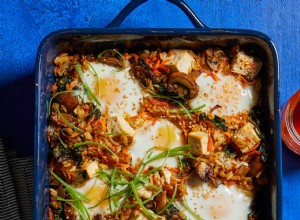 Cazuela Bibimbap Con Tofu 