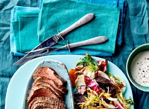 Roast Beef con Remolachas y Achicorias 