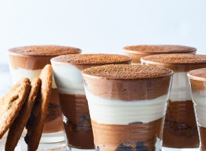 Mousse de atajo de triple chocolate 