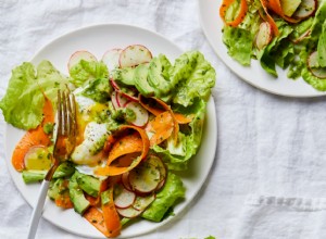 Ensalada de Desayuno con Aguacate y Huevos 