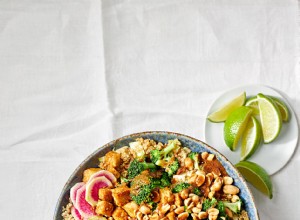 Ensalada de Brócoli y Tempeh Quinoa 