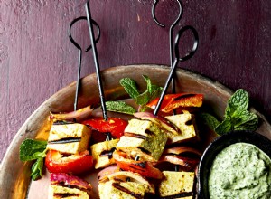 Tofu Tikka Masala con chutney verde 