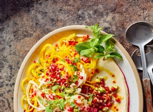 Ensalada De Fideos De Remolacha Marinada 