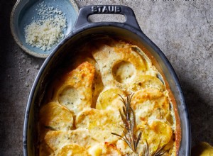 Patata Gratinada Con Pera Y Romero 