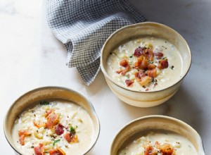 Sopa Ahumada De Coliflor Y Queso 