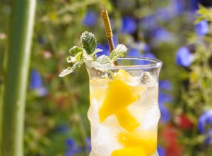 Agua de mango y piña 