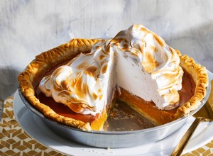 Tarta De Calabaza Con Merengue De Malvaviscos 