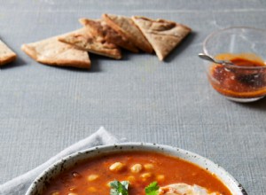 Lablabi (sopa tunecina de garbanzos) 