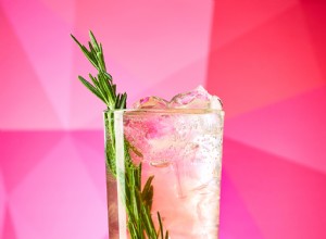 Spritz rosado e hibisco 