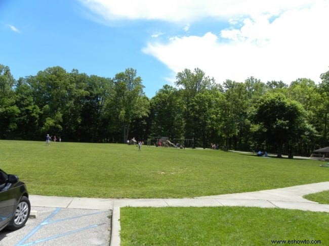 De visita en el parque estatal Clifty Falls, Indiana