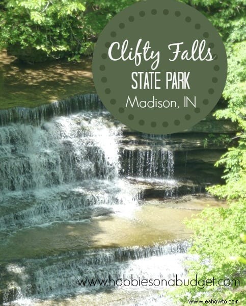 De visita en el parque estatal Clifty Falls, Indiana