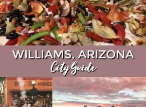 Guía de la ciudad de Williams Arizona