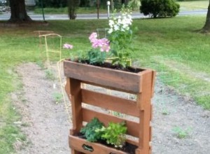 Jardín vertical de bricolaje con diseños e ideas de paletas